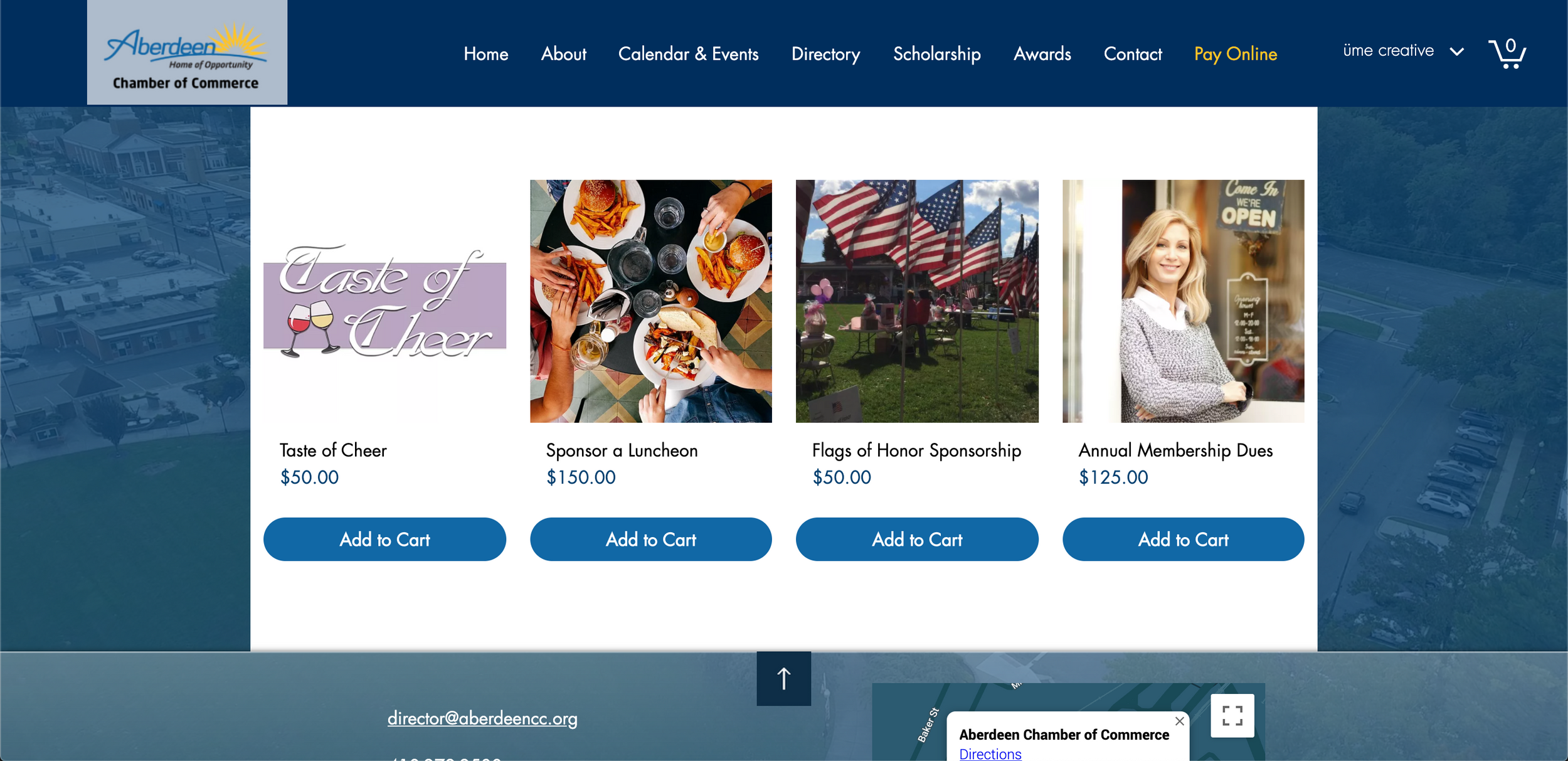 Pay Online | AberdeenCoC
