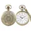 Thumbnail: 💎 BRONZE RETRO ROMAN NUMERALS QUARTZ POCKET WATCH – VINTAGE PENDANT CLOCK ⌛️