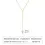 Thumbnail: ✨ GOLD PLATED DOUBLE LAYER LARIAT NECKLACE – LONG CHAIN, FASHION FORWARD! 💫