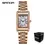 Thumbnail: ✨ ELEGANT RECTANGLE DIAL WATER-RESISTANT QUARTZ BUSINESS WOMEN'S ANALOG WATCH