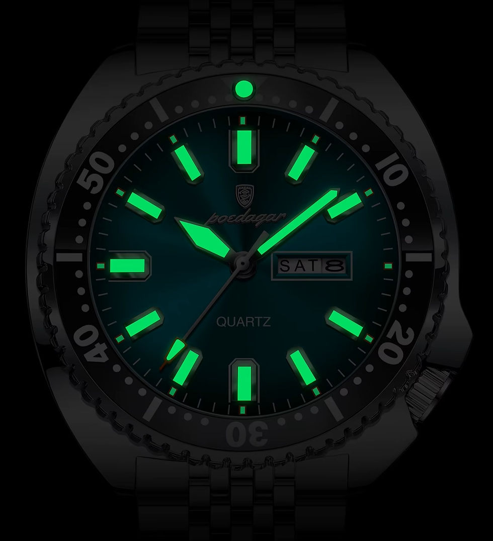 Thumbnail: [AMAZING!] ⌚ BUSINESS MEN'S LUXURY QUARTZ WATCH ✨ ELEGANCE & POWER  – ALL IN ONE