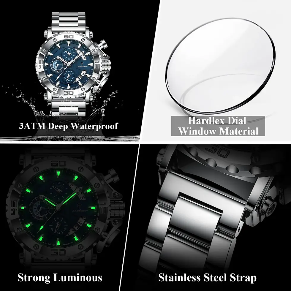 Thumbnail: [ON SALE!] 💎🎉TITANIUM FINISH - A SWISS WATCH LIKE NO OTHER 👇READ BELOW