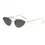 Thumbnail: Luxury Cat Eye Sunglasses for Women - Trendy Metal Frame & UV400 Eyewear