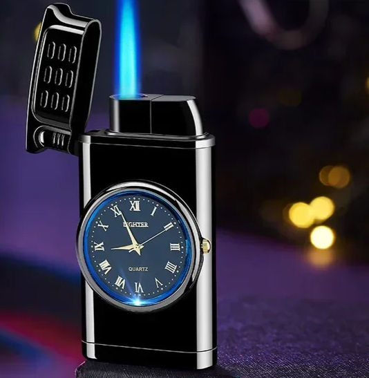 Thumbnail: 🔥 UNIQUE ROCKER ARM WATCH LIGHTER – WINDPROOF, STYLISH & METAL BUILD
