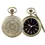 Thumbnail: 💎 BRONZE RETRO ROMAN NUMERALS QUARTZ POCKET WATCH – VINTAGE PENDANT CLOCK ⌛️