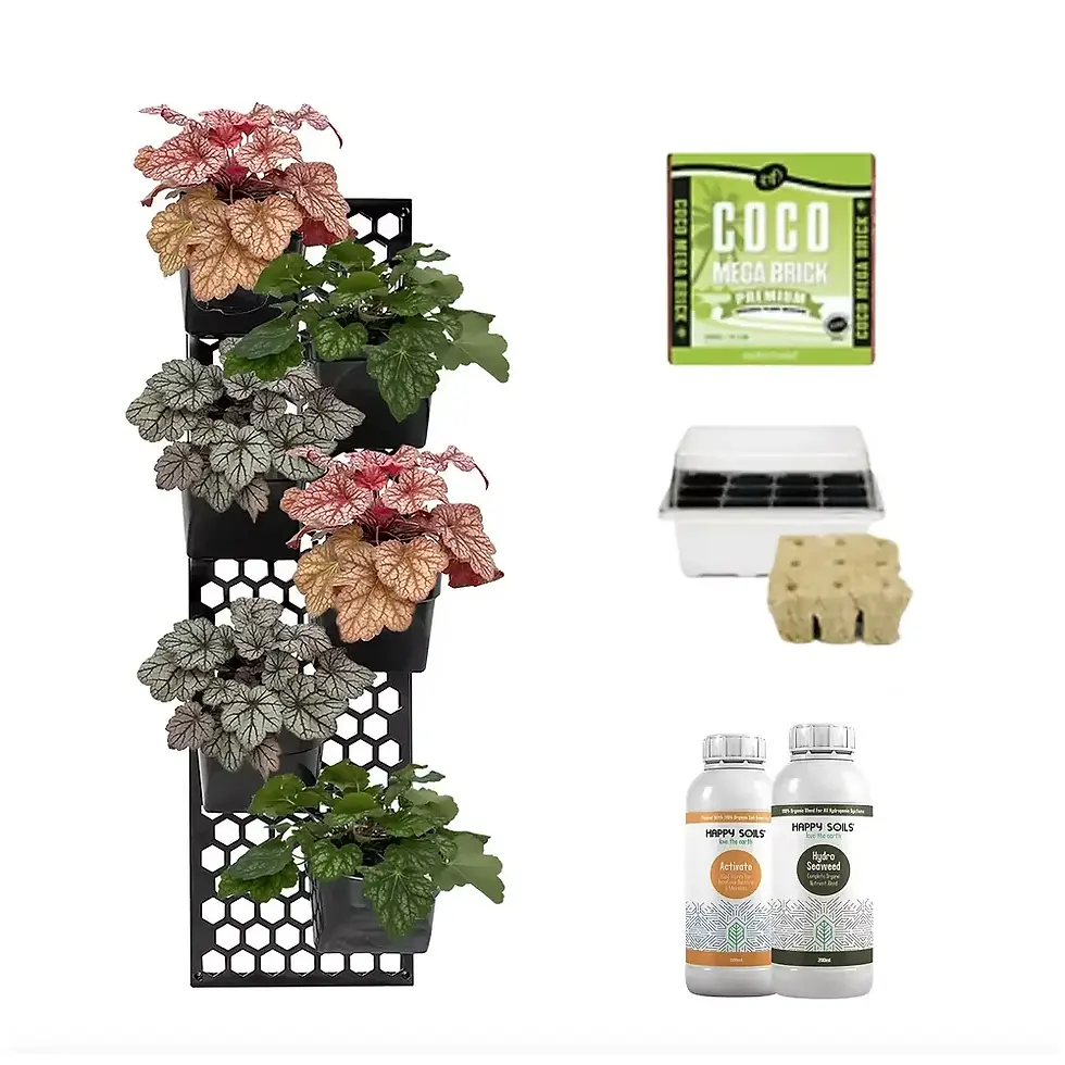 6 Pot Honeycomb Vertical Garden Kit 340x1200mm