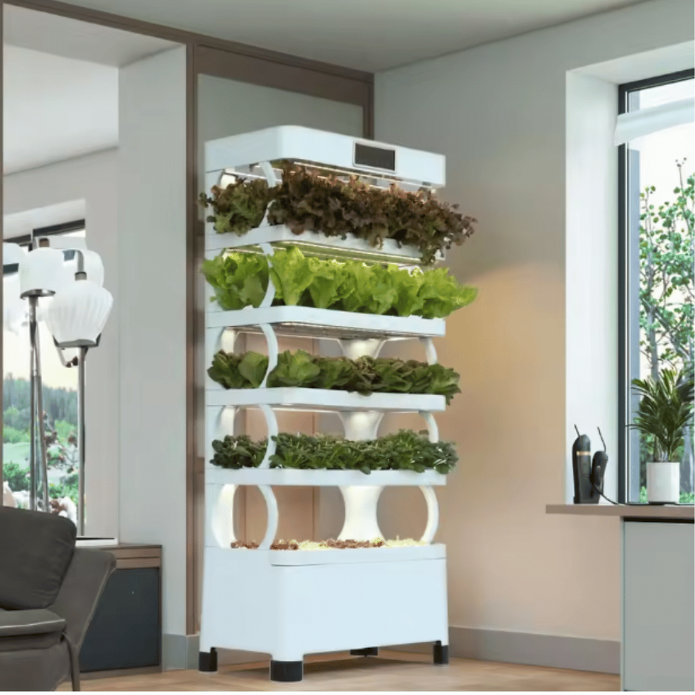 Smart LED Hydroponic Planting Cabinet – Indoor Growing System