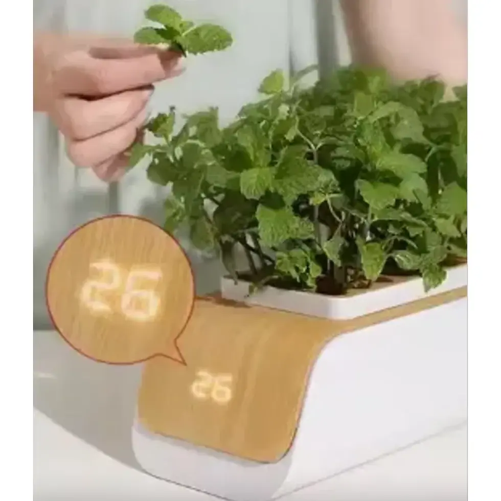 GlowGro SmartPot – Mini Hydroponic Benchtop System