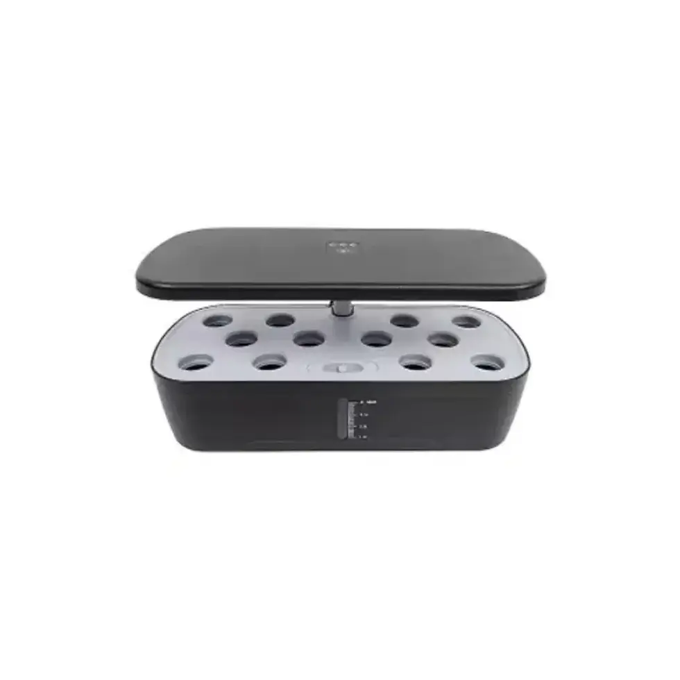 Hydroponic Mini Tabletop 12 Pods Home Gardening LED
