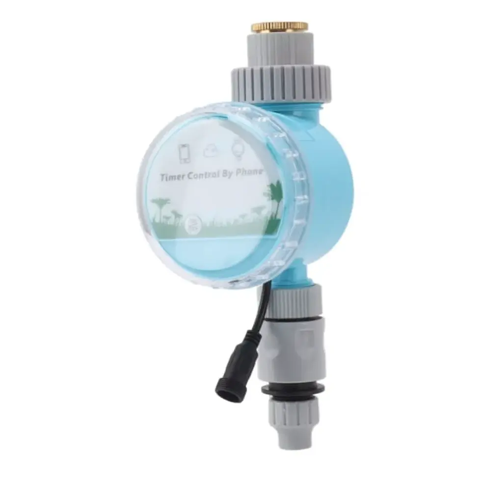 Smart WiFi & Bluetooth Irrigation Timer | App-Controlled Garden Water Timer
