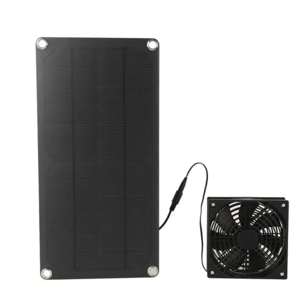20W Solar Panel Fan Kit | Solar Ventilation Fan for Greenhouses & Sheds