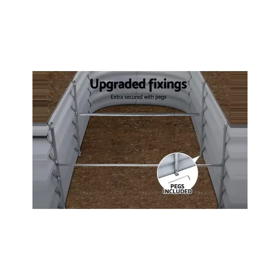 Heavy Duty Galvanised Raised Garden Bed 160X80X42CM