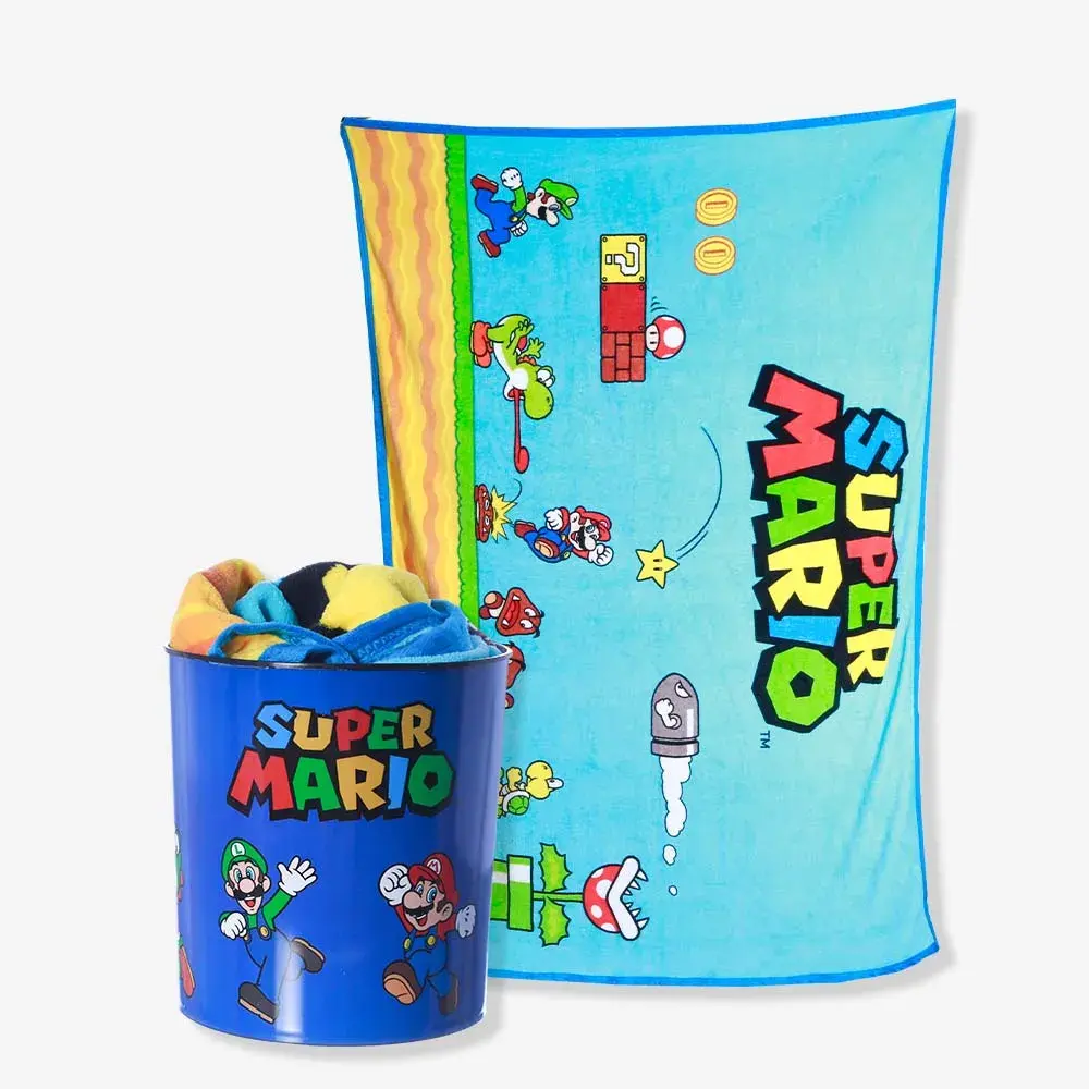 Kit Balde + Manta Super Mario
