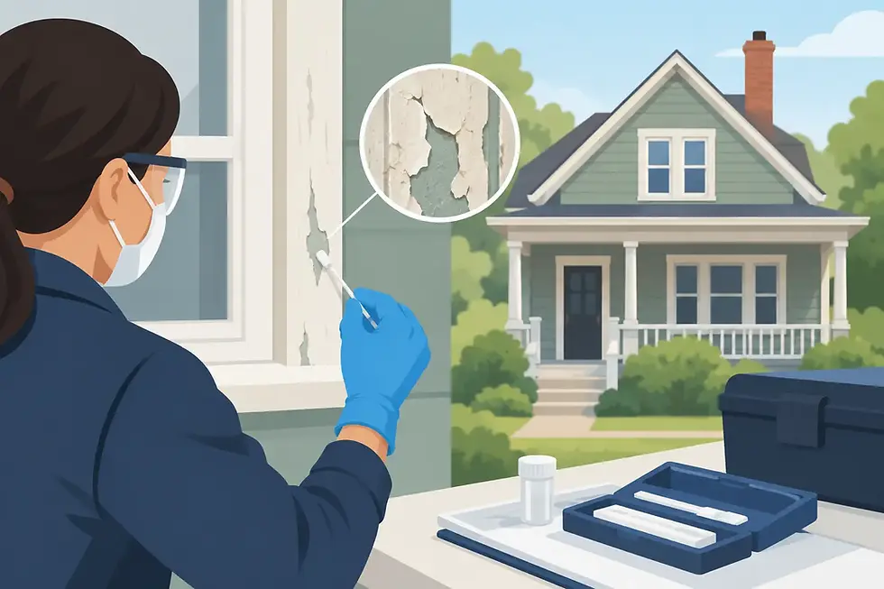 Lead Paint Testing in Older Homes Before You Buy