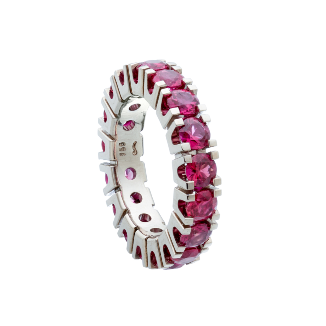 MEMOIRE RING Weissgold, Rubine