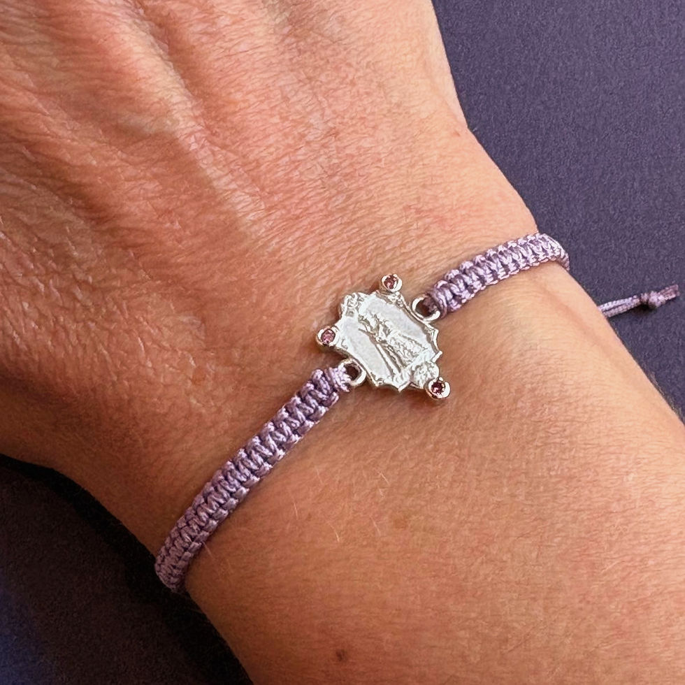 Miniaturbild: MADONNA WIESN ARMBAND Silber