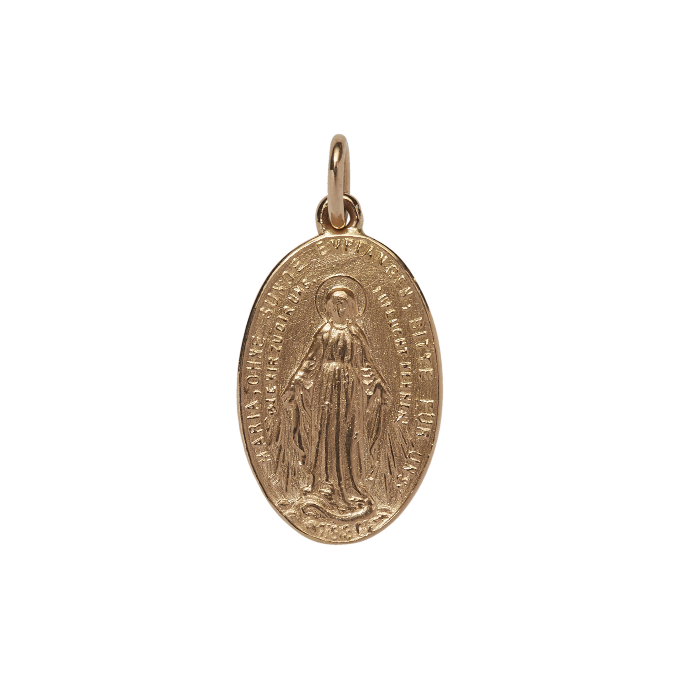 MADONNA PENDANT N°2 Yellow Gold
