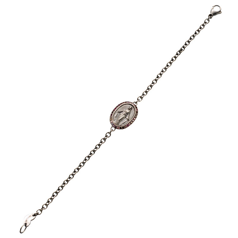 Miniaturbild: MADONNA ARMBAND N°1-2 mit Brillanten Weissgold