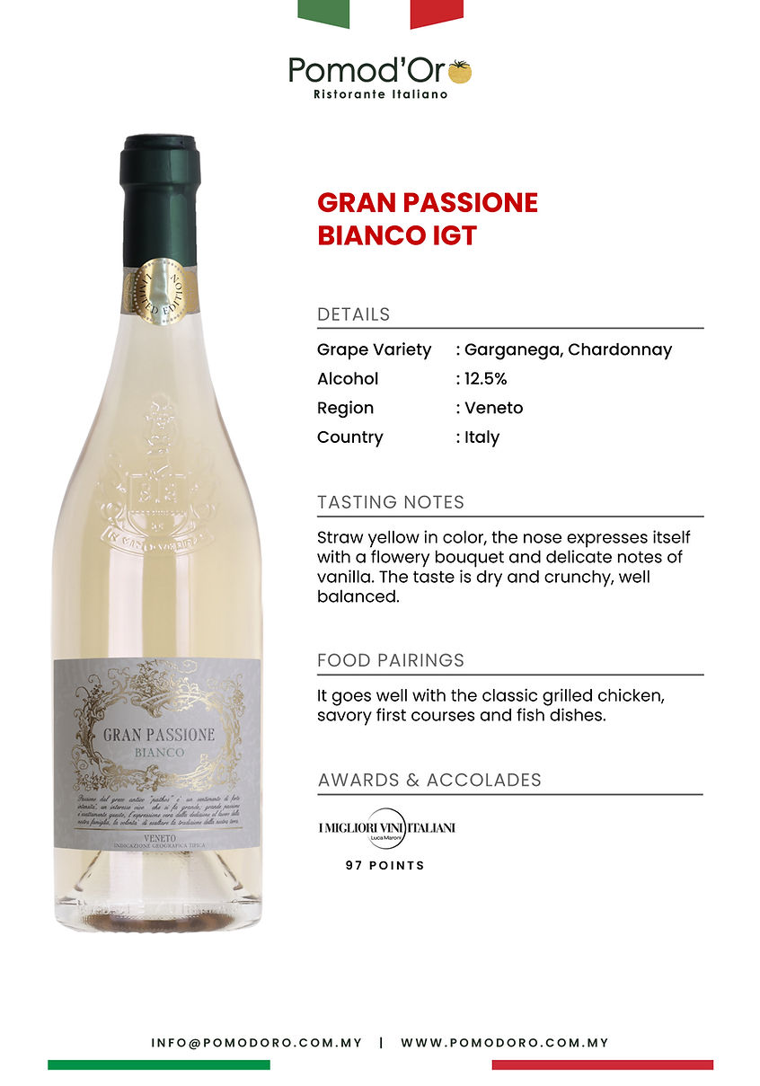 GRAN PASSIONE BIANCO IGT