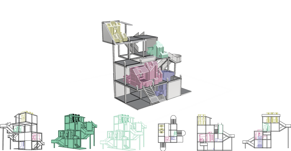 'An Atlas For Eagerness' presentation board.