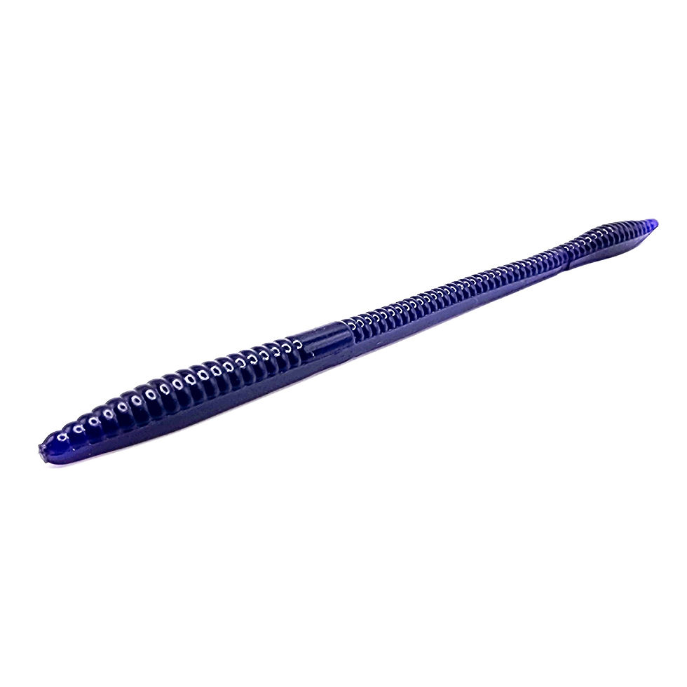 Thumbnail: 6.5" Magic Finesse Worm (Solids/Firetails)