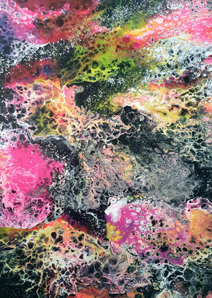 Acrylic Pouring – Es gibt viele verschiedenen Acrylic Pouring Techniken zum Gießen der Farben. In dieser kurzen Anleitung lernst du die wichtigste