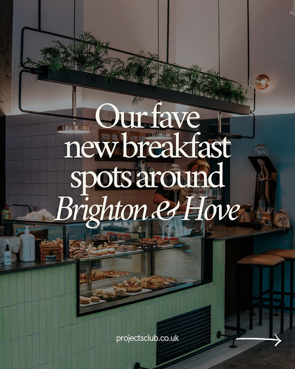 Our fave breakfast spots in Brighton & Hove