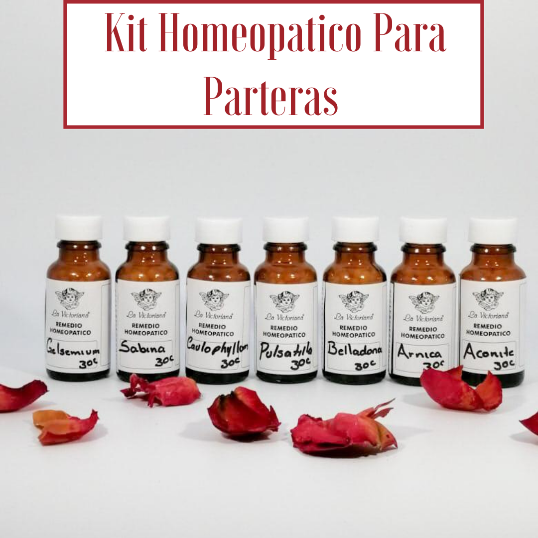Kit Homeopatico Para Parteras 7 Remedios