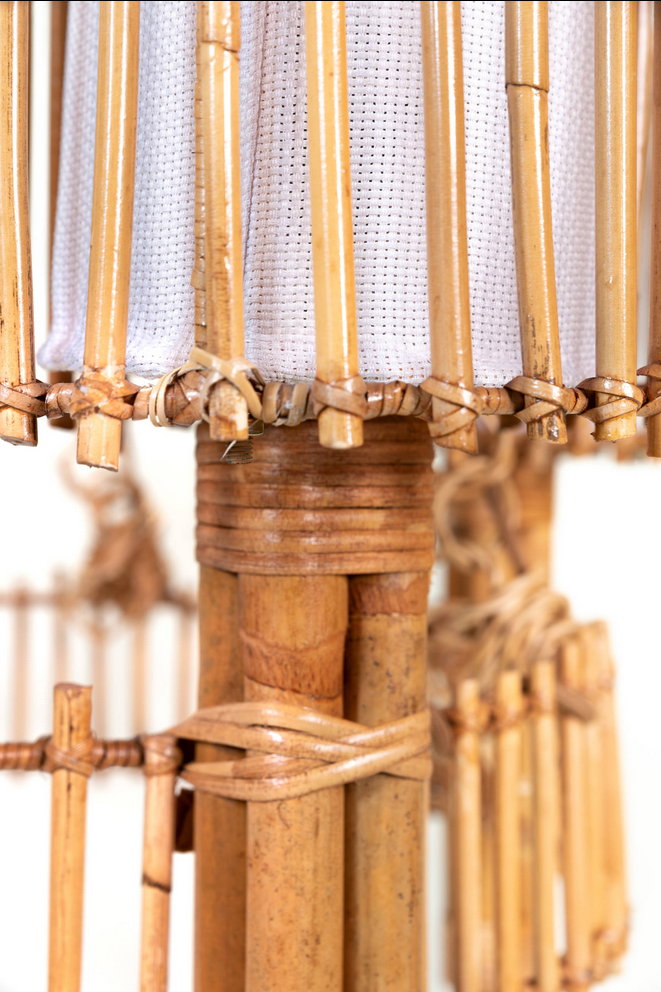 Miniature : LUSTRE rotin bambou