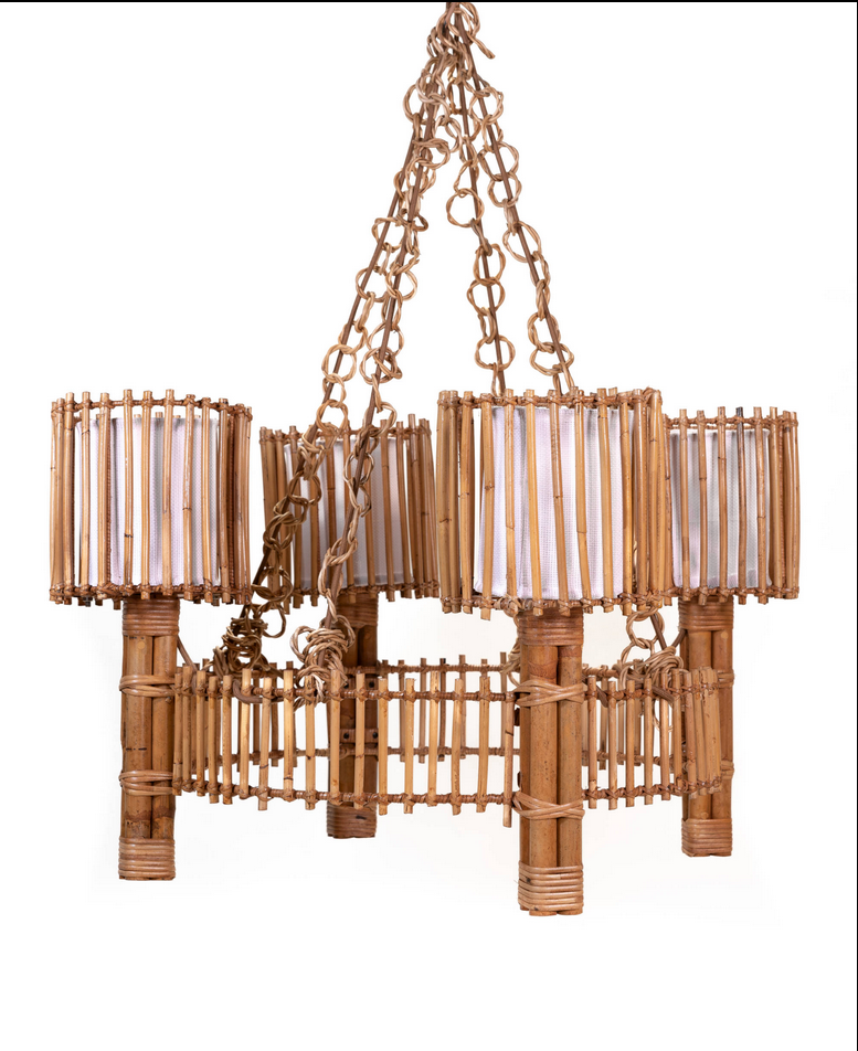 LUSTRE rotin bambou