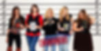 Banned books lineup. Photoshopped stock photo of women at a prison line up, with the faces