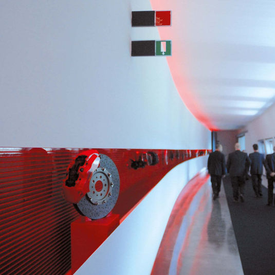 Viabizzuno architectural lighting in a London interior, supplied by Cirrus Lighting
