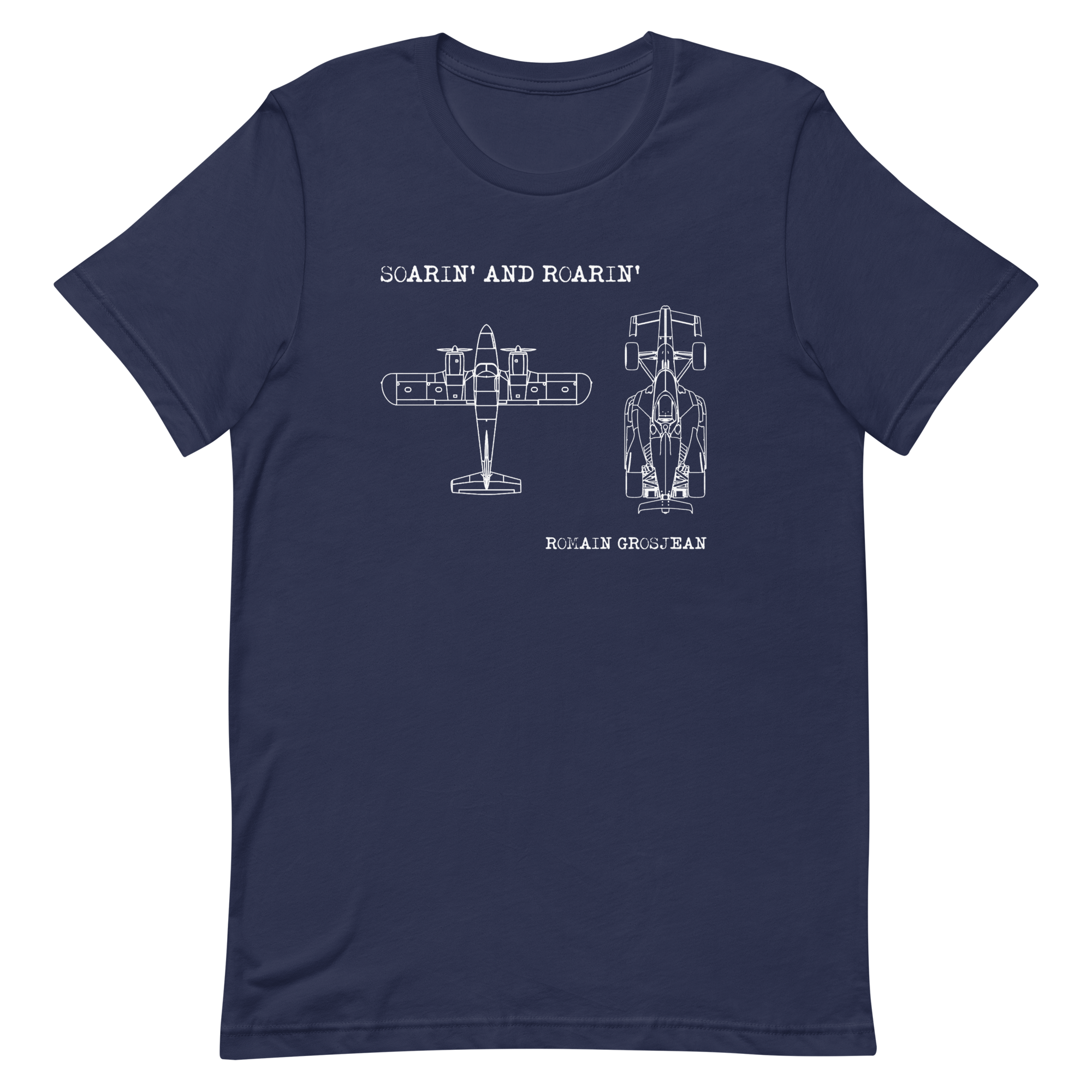 Soarin' and Roarin' t-shirt - Navy