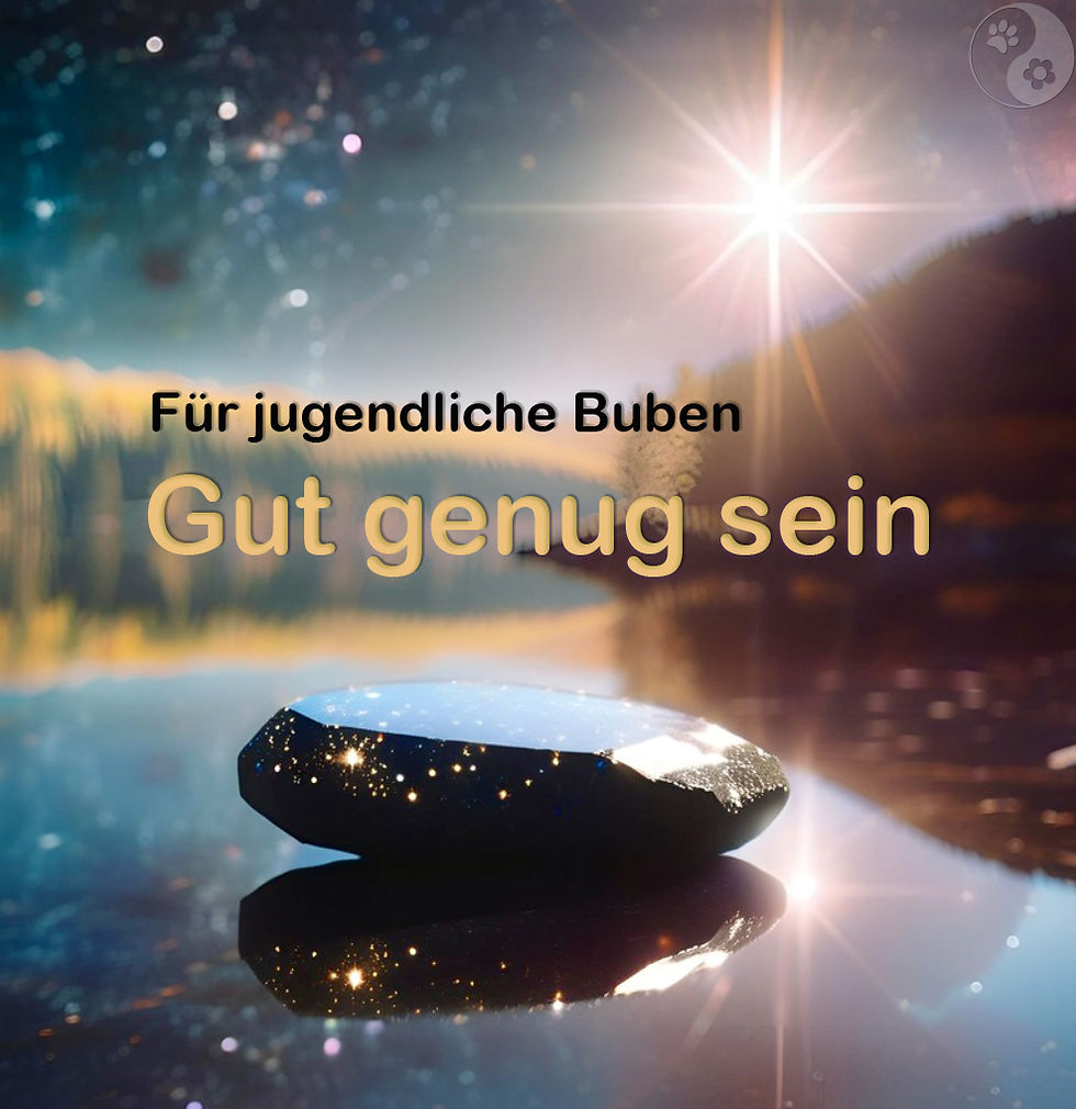 Jugendliche Buben - gut genug sein - Meditation