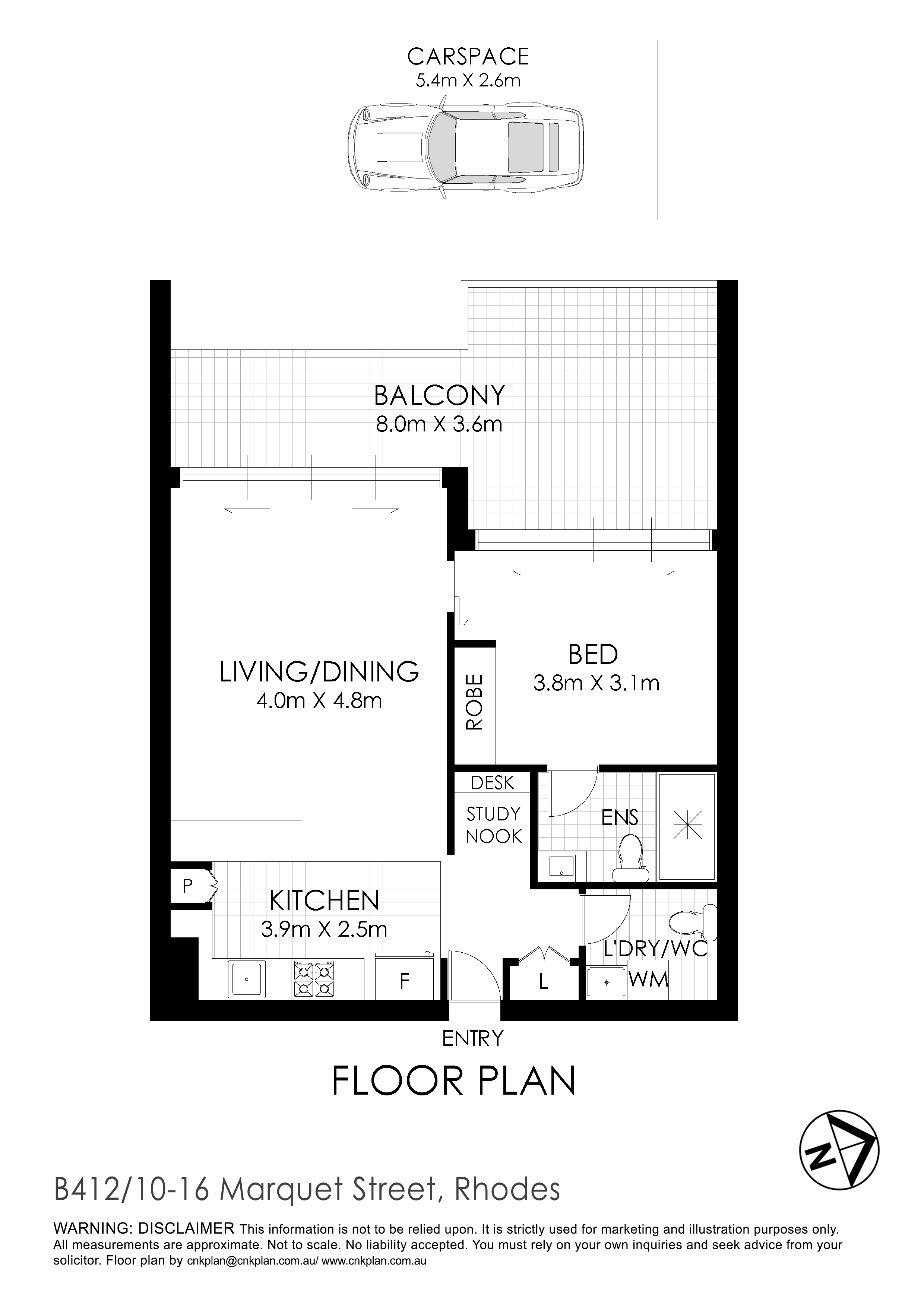 412B/10-16 Marquet Street, Rhodes, NSW 2138 gallery image 10
