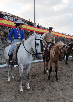 Ganamos Medallas de Plata y Bronce en el Campeonato de CyL de Vaquera