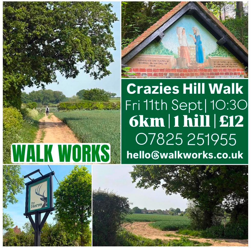 Crazies Hill, Friday 11th September