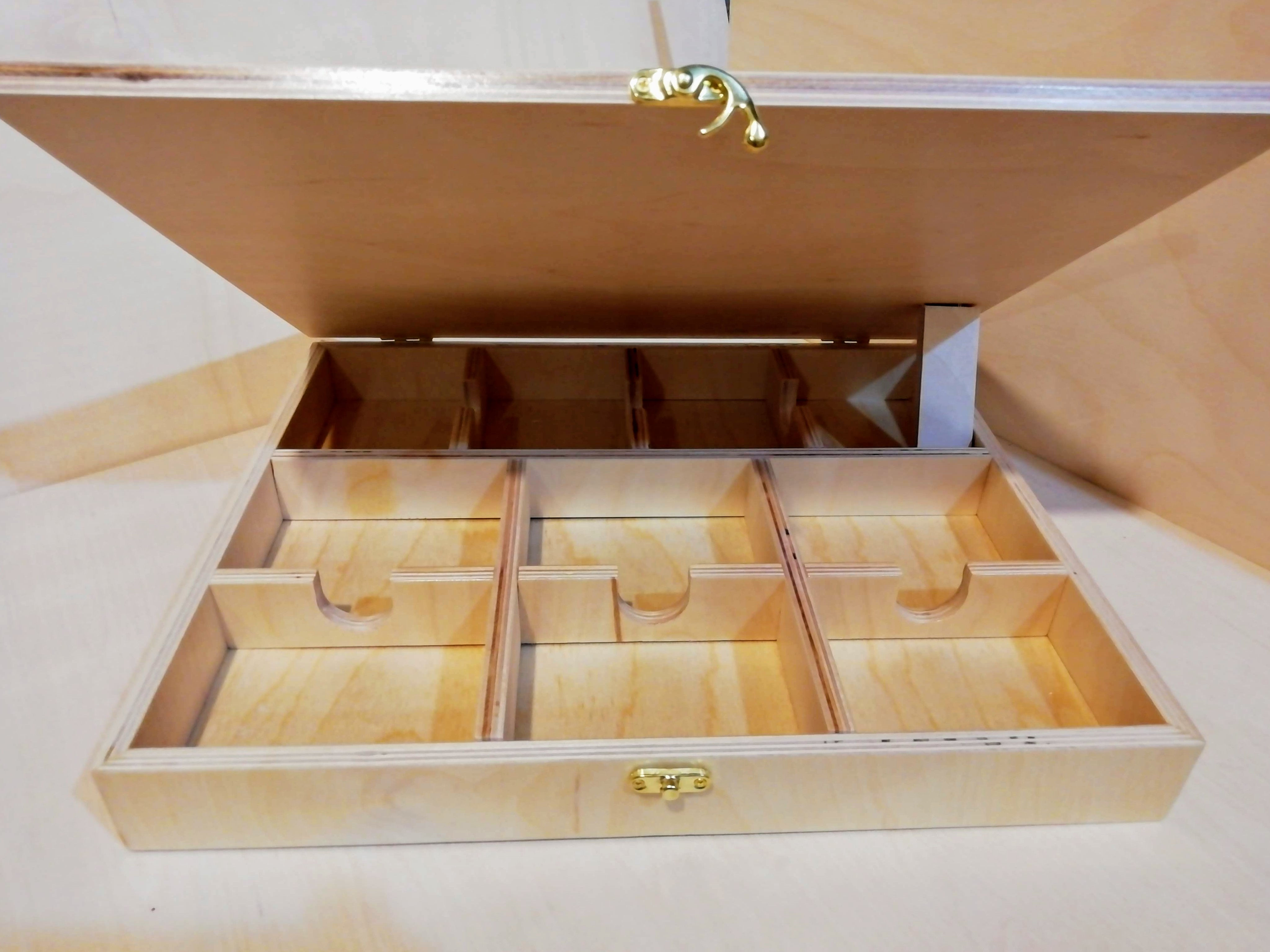 Коробка футляр на 10 ячеек