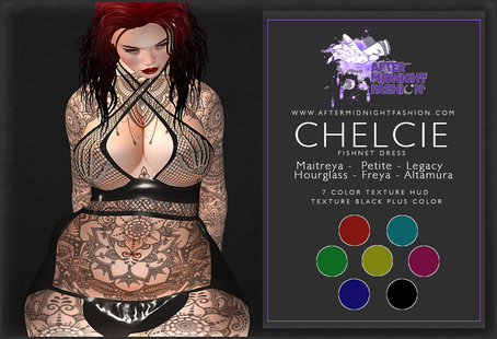 Chelcie Fishnet Dress