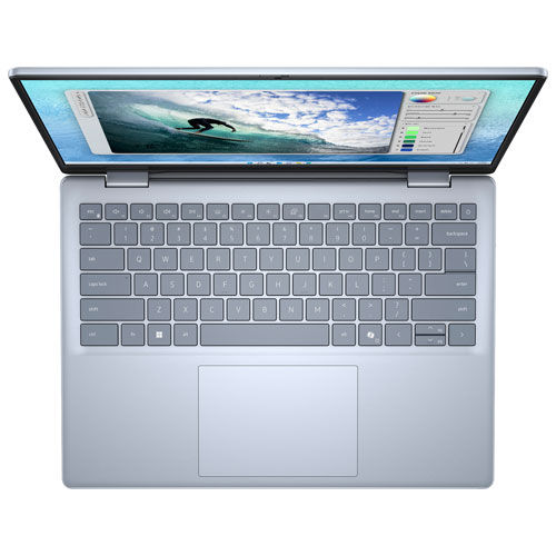 Miniature : Portable de 14 po Inspiron de Dell - Bleu glacier (Core 7-150U d'Intel/RAM 16 Go