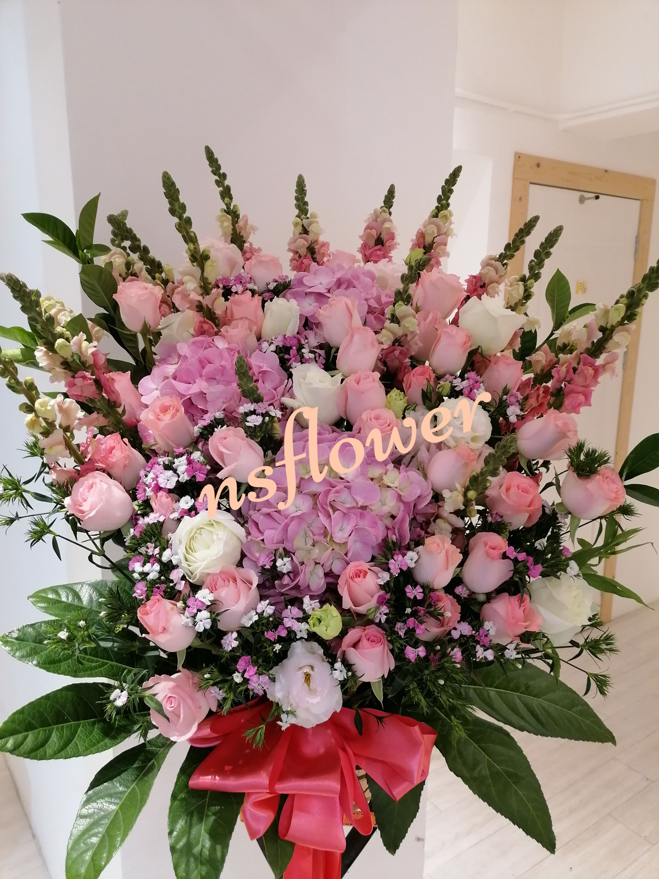 FBA-084 高腳開張花籃