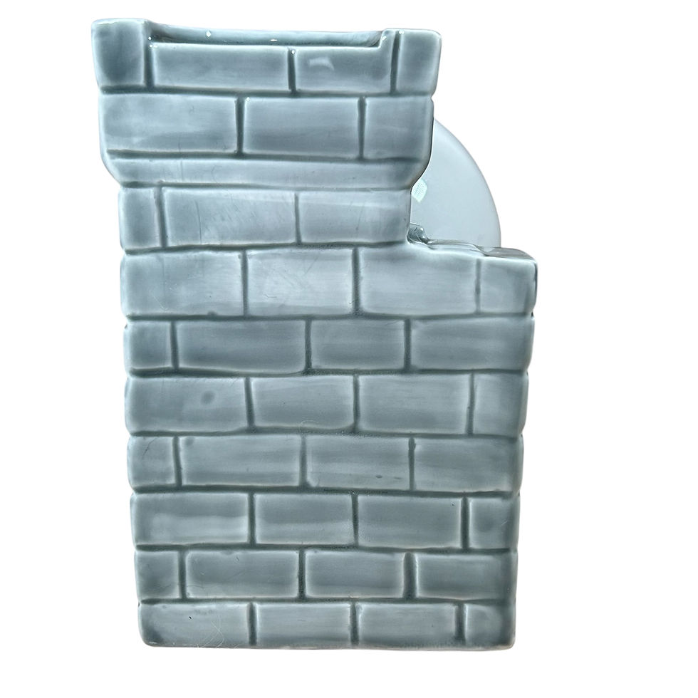 Thumbnail: Vintage Omnibus Fitz and Floyd Humpty Dumpty Bookend 1980s Nursery Rhyme Decor