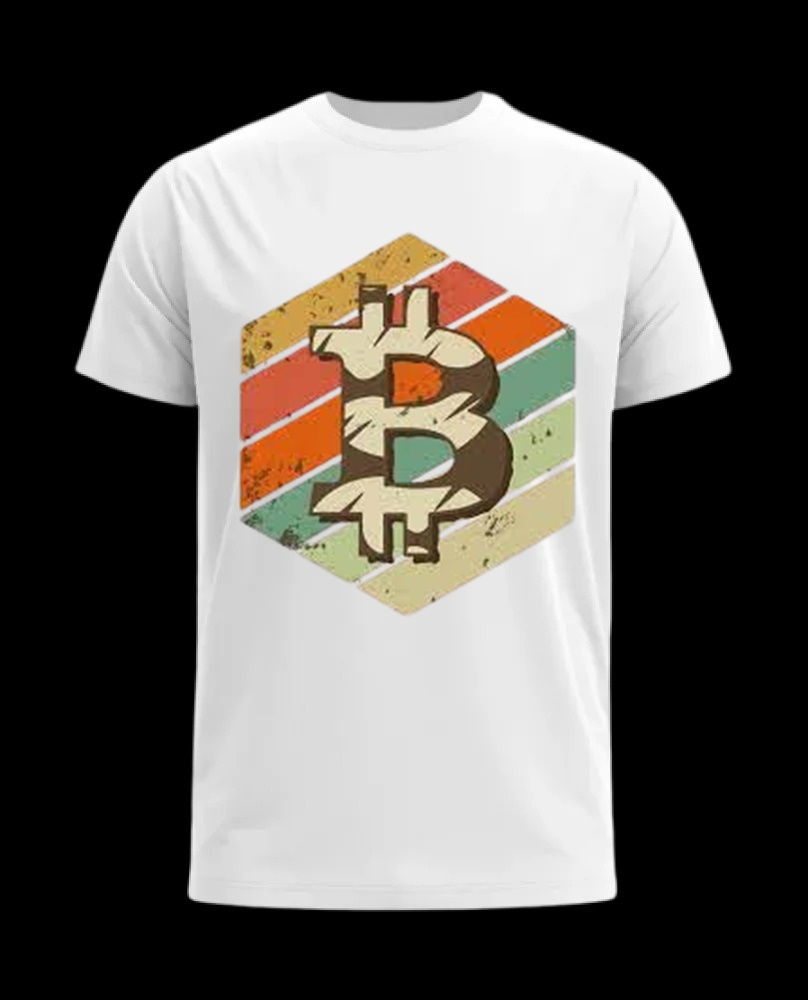 Camiseta Bitcoin Vintage