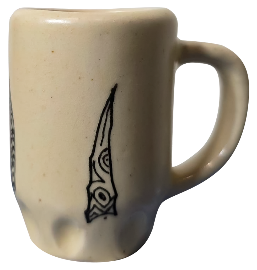 artisan ceramic shot cup