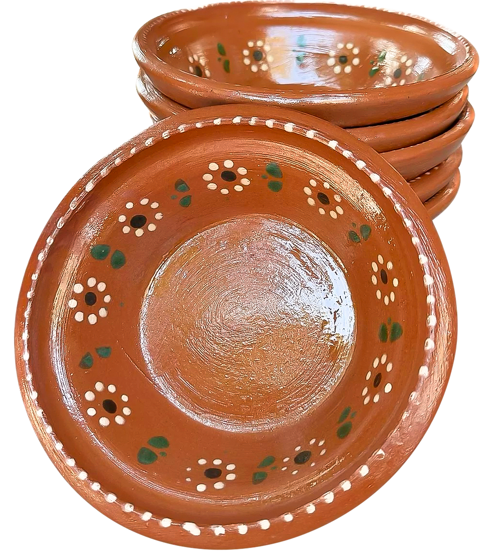 artisanal Mexican soup plate