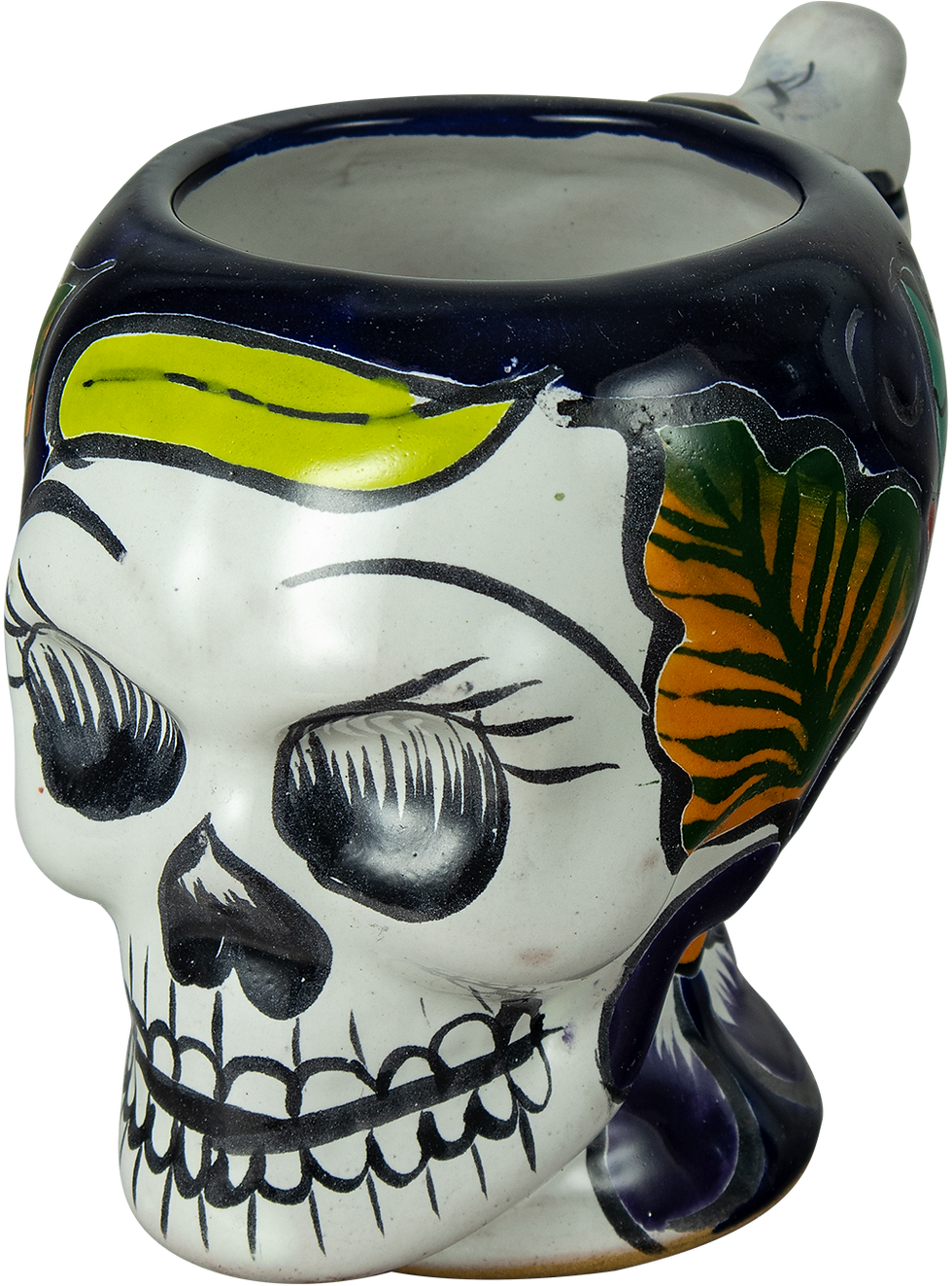 Day of the Dead Skull Ceramic Cup for Restaurants