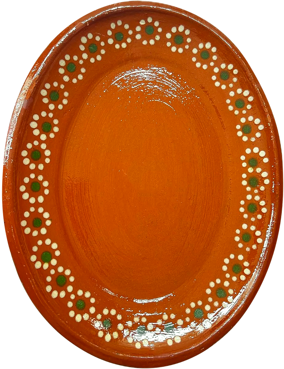 artisanal Mexican oval platter