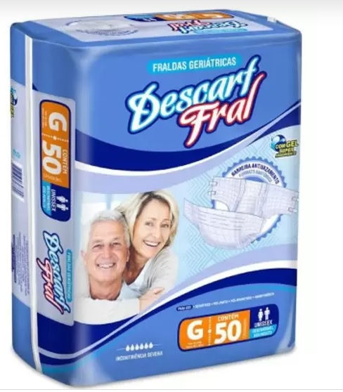 Miniatura: Fralda geriátrica - Descart Fral