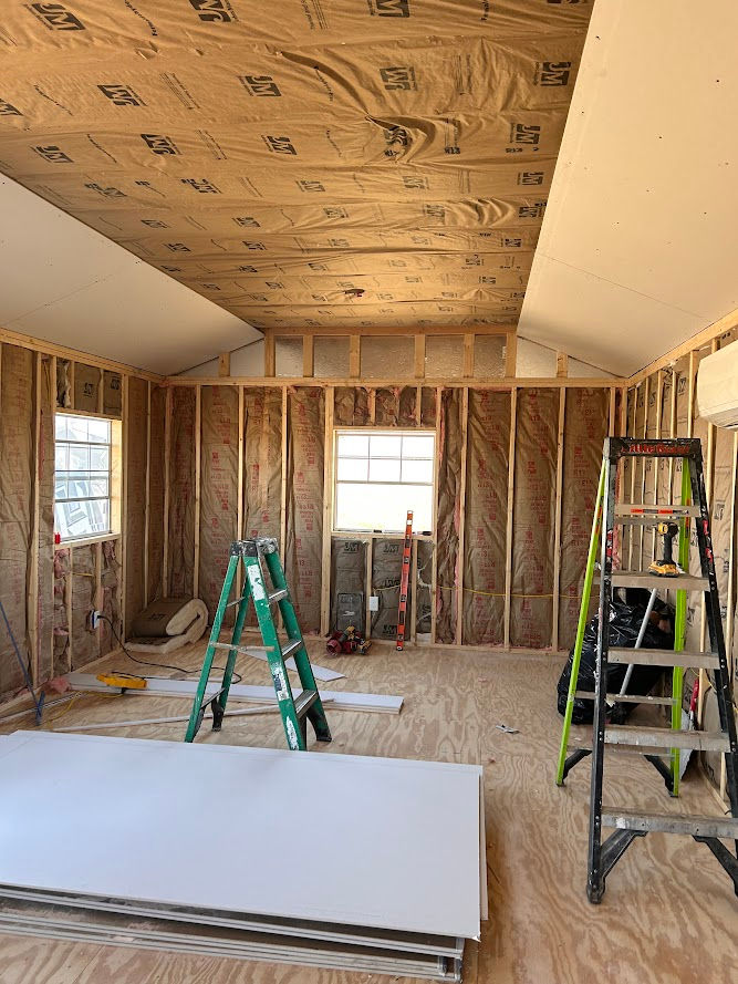 Shed buildout 7