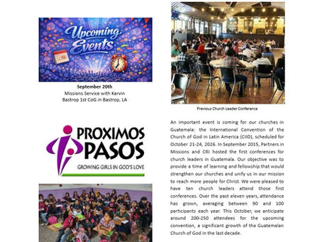 September Newsletter